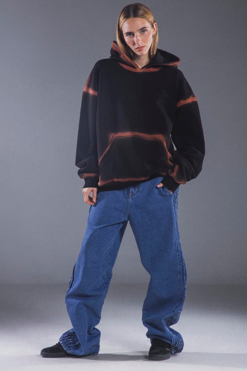 Pas Une Marque Crafts an "Embroidery of Disruption" for SS25 spring summer 2025 2024 paris collection link purchase website nahmias streetwear france french cargo hoodie knitwear vest utilitarian military online fashion week