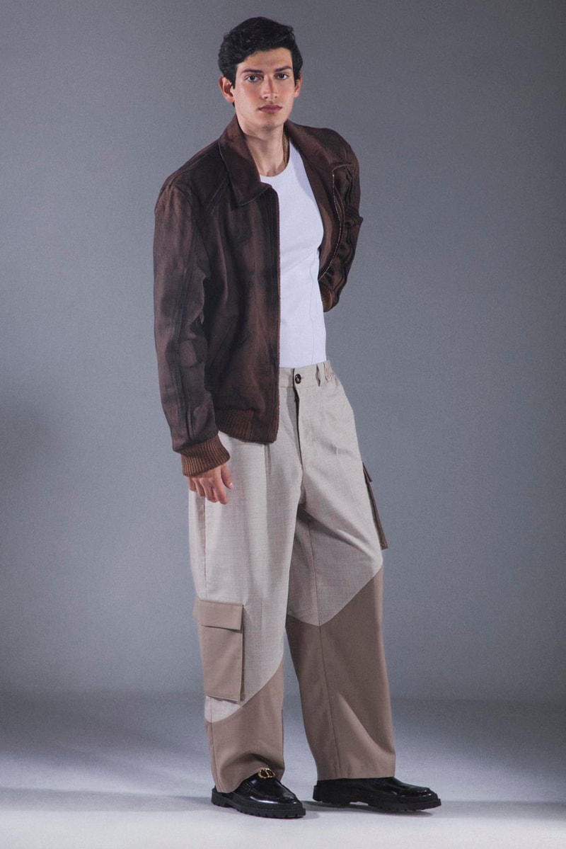 Pas Une Marque Crafts an "Embroidery of Disruption" for SS25 spring summer 2025 2024 paris collection link purchase website nahmias streetwear france french cargo hoodie knitwear vest utilitarian military online fashion week 