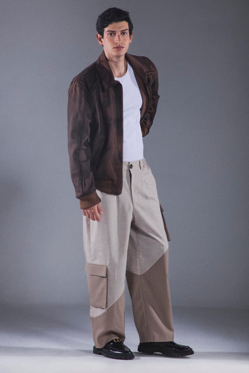Pas Une Marque Crafts an "Embroidery of Disruption" for SS25 spring summer 2025 2024 paris collection link purchase website nahmias streetwear france french cargo hoodie knitwear vest utilitarian military online fashion week