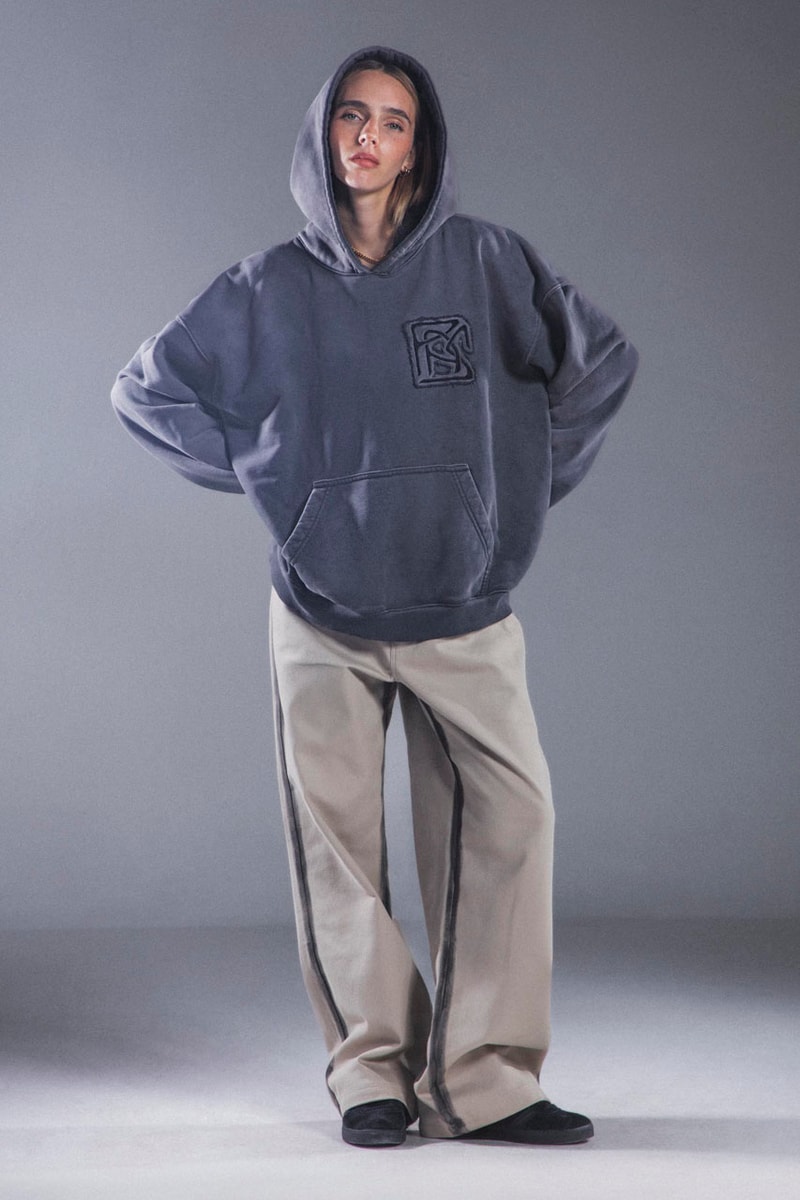 Pas Une Marque Crafts an "Embroidery of Disruption" for SS25 spring summer 2025 2024 paris collection link purchase website nahmias streetwear france french cargo hoodie knitwear vest utilitarian military online fashion week 