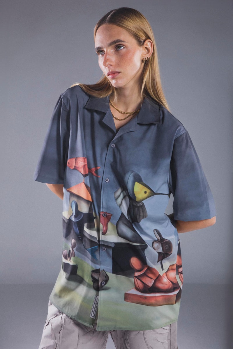 Pas Une Marque Crafts an "Embroidery of Disruption" for SS25 spring summer 2025 2024 paris collection link purchase website nahmias streetwear france french cargo hoodie knitwear vest utilitarian military online fashion week 