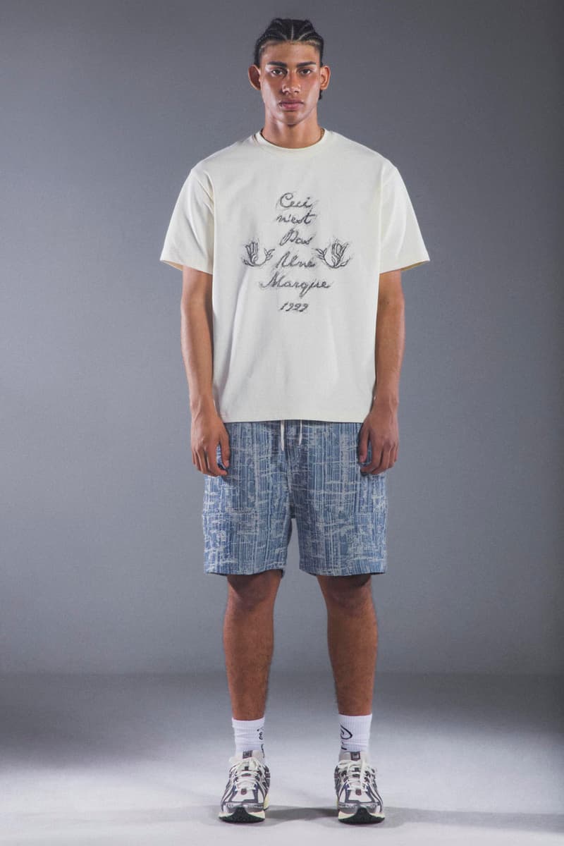 Pas Une Marque Crafts an "Embroidery of Disruption" for SS25 spring summer 2025 2024 paris collection link purchase website nahmias streetwear france french cargo hoodie knitwear vest utilitarian military online fashion week