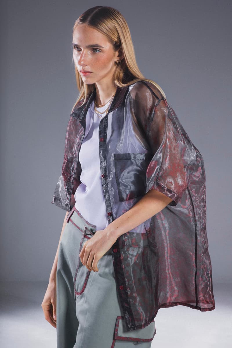 Pas Une Marque Crafts an "Embroidery of Disruption" for SS25 spring summer 2025 2024 paris collection link purchase website nahmias streetwear france french cargo hoodie knitwear vest utilitarian military online fashion week