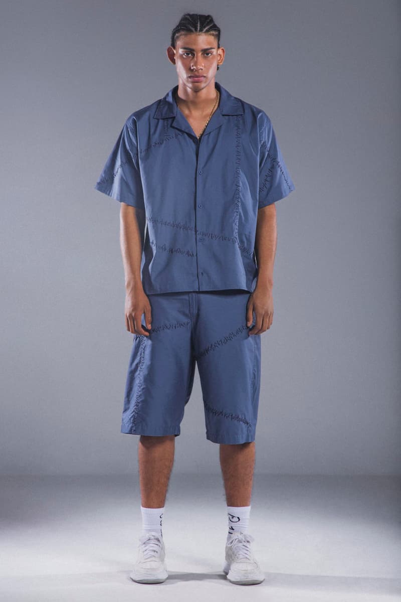 Pas Une Marque Crafts an "Embroidery of Disruption" for SS25 spring summer 2025 2024 paris collection link purchase website nahmias streetwear france french cargo hoodie knitwear vest utilitarian military online fashion week