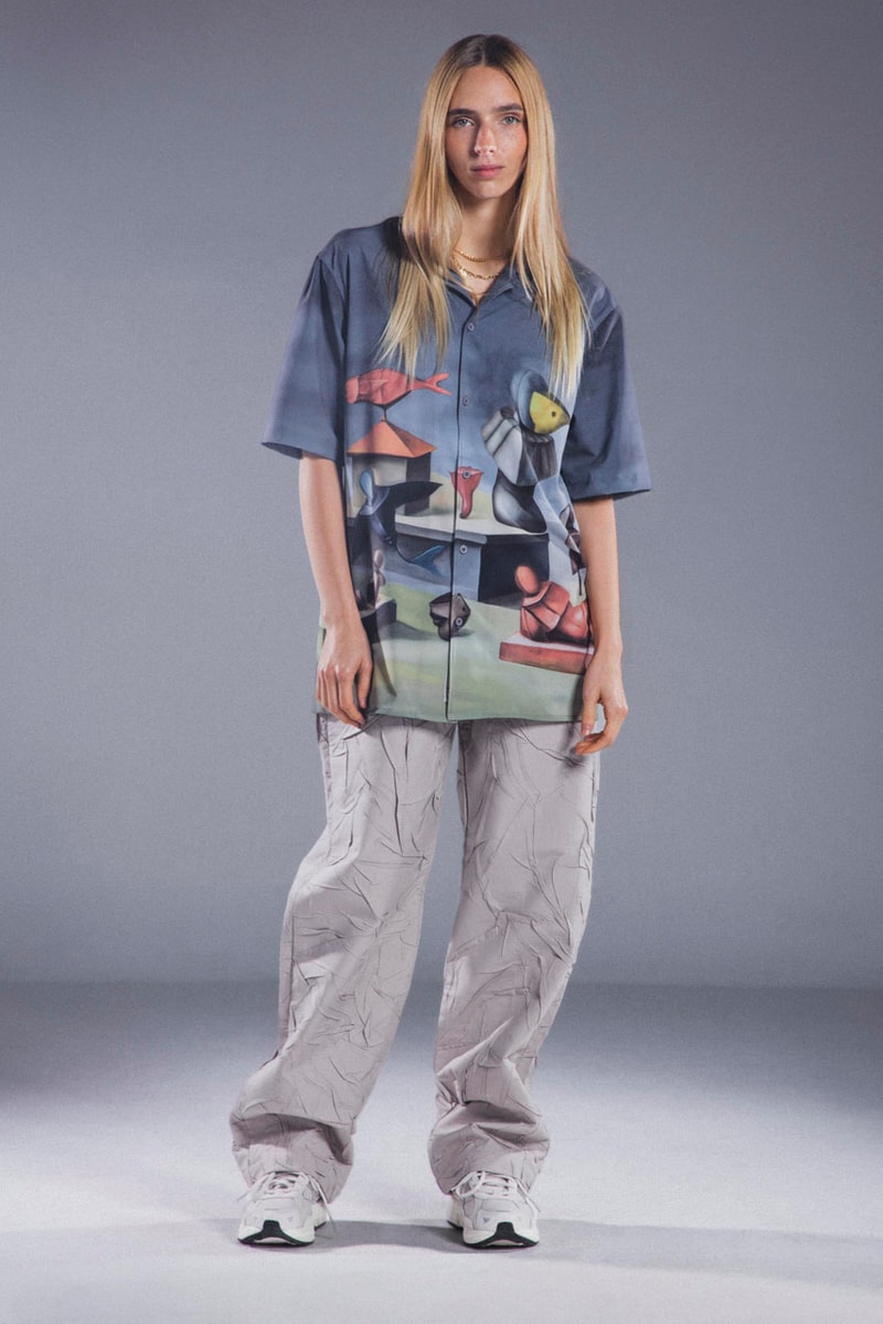Pas Une Marque Crafts an "Embroidery of Disruption" for SS25 spring summer 2025 2024 paris collection link purchase website nahmias streetwear france french cargo hoodie knitwear vest utilitarian military online fashion week 