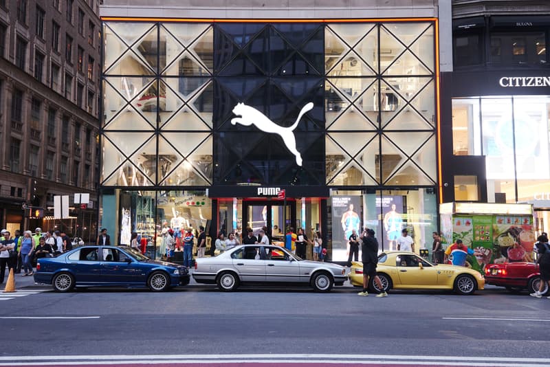 PUMA BMW art car collection alexander calder new york flagship store sneaker community vashtie 3.0 CSL race Le Mans