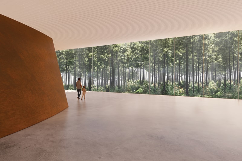 Richard Serra Passage of Time Longleaf Art Park