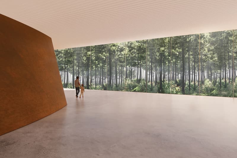 Richard Serra Passage of Time Longleaf Art Park