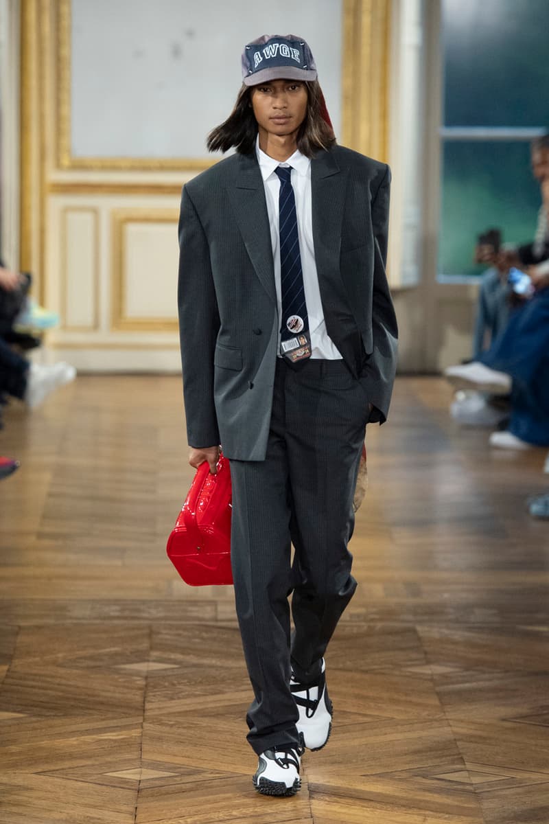 A$AP Rocky Makes Paris Fashion Week Debut with First AWGE Runway Collection Spring/Summer 2025 Paris fashion week ss25 pfw rihanna