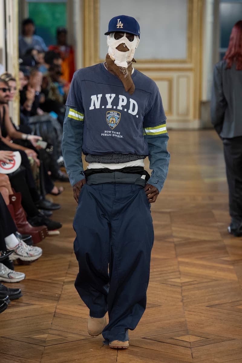 A$AP Rocky Makes Paris Fashion Week Debut with First AWGE Runway Collection Spring/Summer 2025 Paris fashion week ss25 pfw rihanna