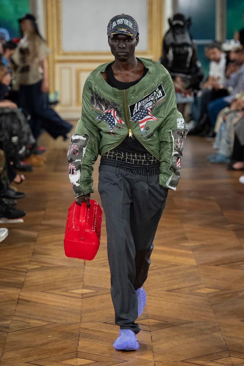 A$AP Rocky Makes Paris Fashion Week Debut with First AWGE Runway Collection Spring/Summer 2025 Paris fashion week ss25 pfw rihanna