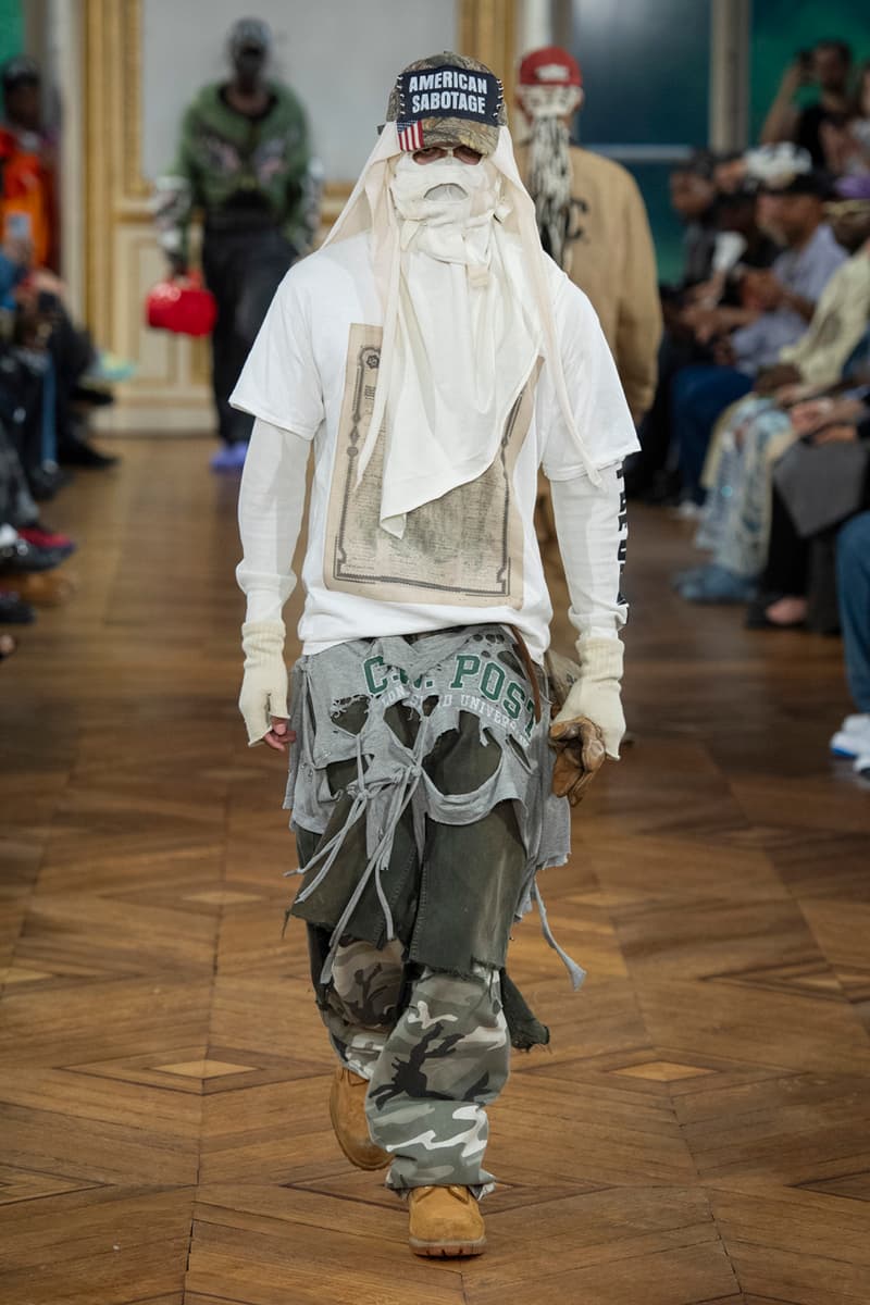 A$AP Rocky Makes Paris Fashion Week Debut with First AWGE Runway Collection Spring/Summer 2025 Paris fashion week ss25 pfw rihanna