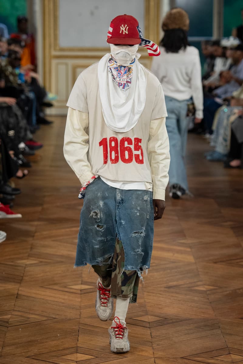 A$AP Rocky Makes Paris Fashion Week Debut with First AWGE Runway Collection Spring/Summer 2025 Paris fashion week ss25 pfw rihanna