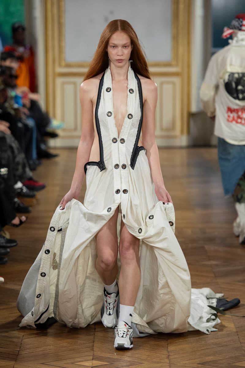 A$AP Rocky Makes Paris Fashion Week Debut with First AWGE Runway Collection Spring/Summer 2025 Paris fashion week ss25 pfw rihanna 