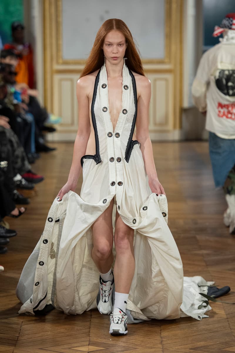 A$AP Rocky Makes Paris Fashion Week Debut with First AWGE Runway Collection Spring/Summer 2025 Paris fashion week ss25 pfw rihanna