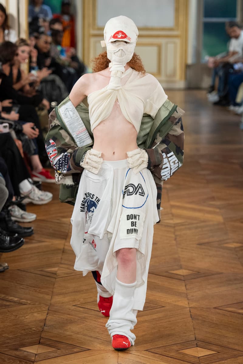 A$AP Rocky Makes Paris Fashion Week Debut with First AWGE Runway Collection Spring/Summer 2025 Paris fashion week ss25 pfw rihanna 