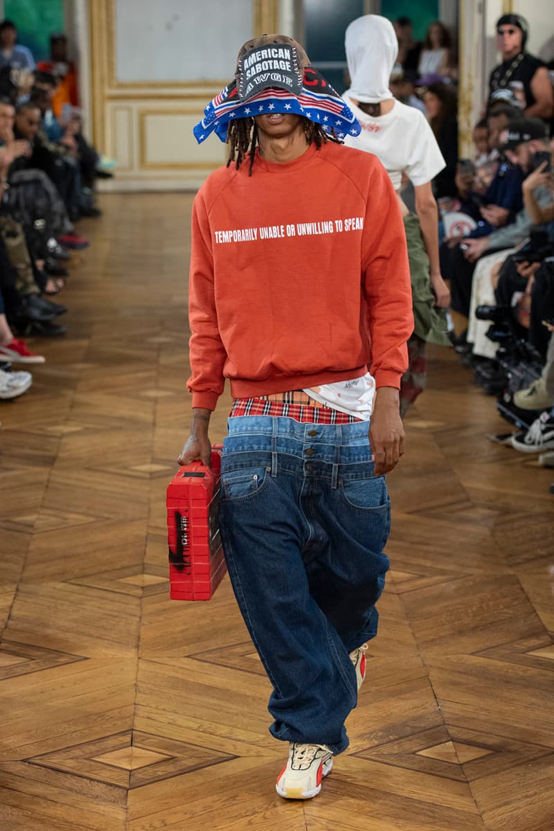 A$AP Rocky Makes Paris Fashion Week Debut with First AWGE Runway Collection Spring/Summer 2025 Paris fashion week ss25 pfw rihanna