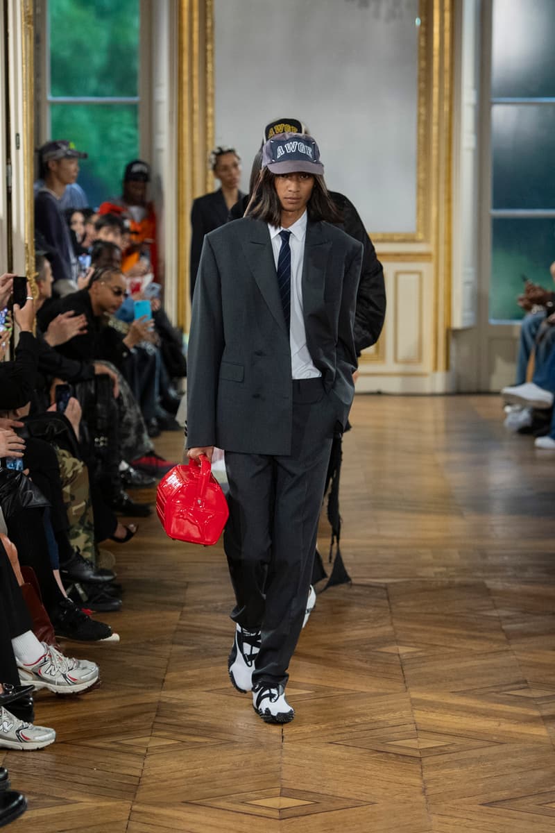 A$AP Rocky Makes Paris Fashion Week Debut with First AWGE Runway Collection Spring/Summer 2025 Paris fashion week ss25 pfw rihanna