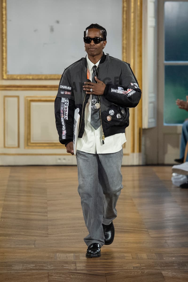 A$AP Rocky Makes Paris Fashion Week Debut with First AWGE Runway Collection  | Hypebeast