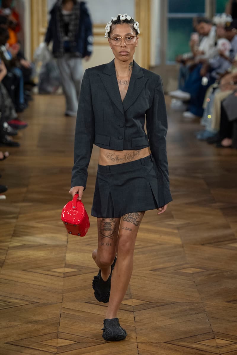 A$AP Rocky Makes Paris Fashion Week Debut with First AWGE Runway Collection Spring/Summer 2025 Paris fashion week ss25 pfw rihanna