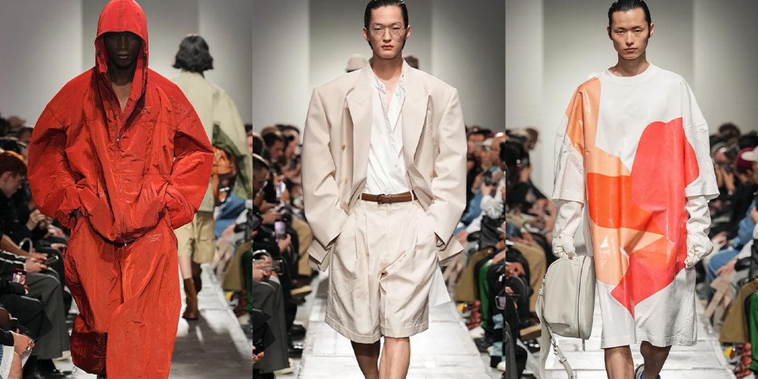 Hed Mayner SS25 Spearheads Bold and Dramatized Menswear