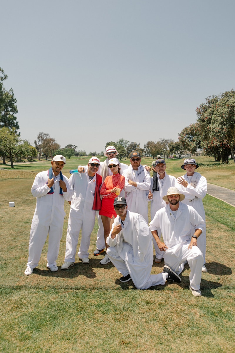 Johnnie Walker Whiskey Cocktail Bar Hypegolf Invitational Devereux Apparel Pop-Up Golf Bar