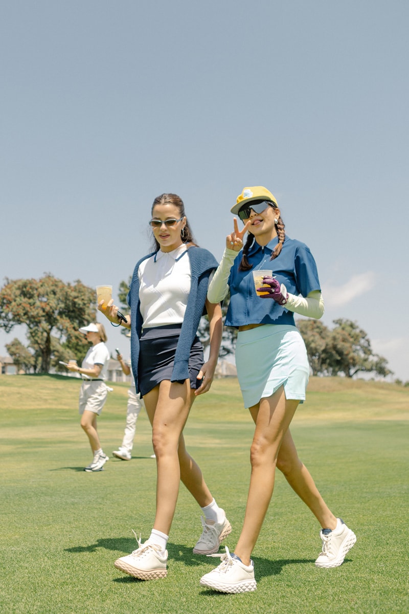 Johnnie Walker Whiskey Cocktail Bar Hypegolf Invitational Devereux Apparel Pop-Up Golf Bar