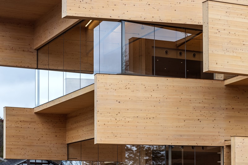 Kengo Kuma Kibi Kogen N SQUARE Co-Working Space Cafe Kibichuo Okayama Prefecture Kengo Kuma & Associates architecture interior design CLT panels 