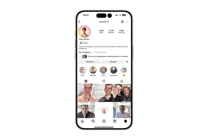 Дженни Beats Solo Buds TikTok AI Creaots Аватары Обновление Instagram Живая функция Обновление нового генерального директора Адама Моссери Алгоритм интервью