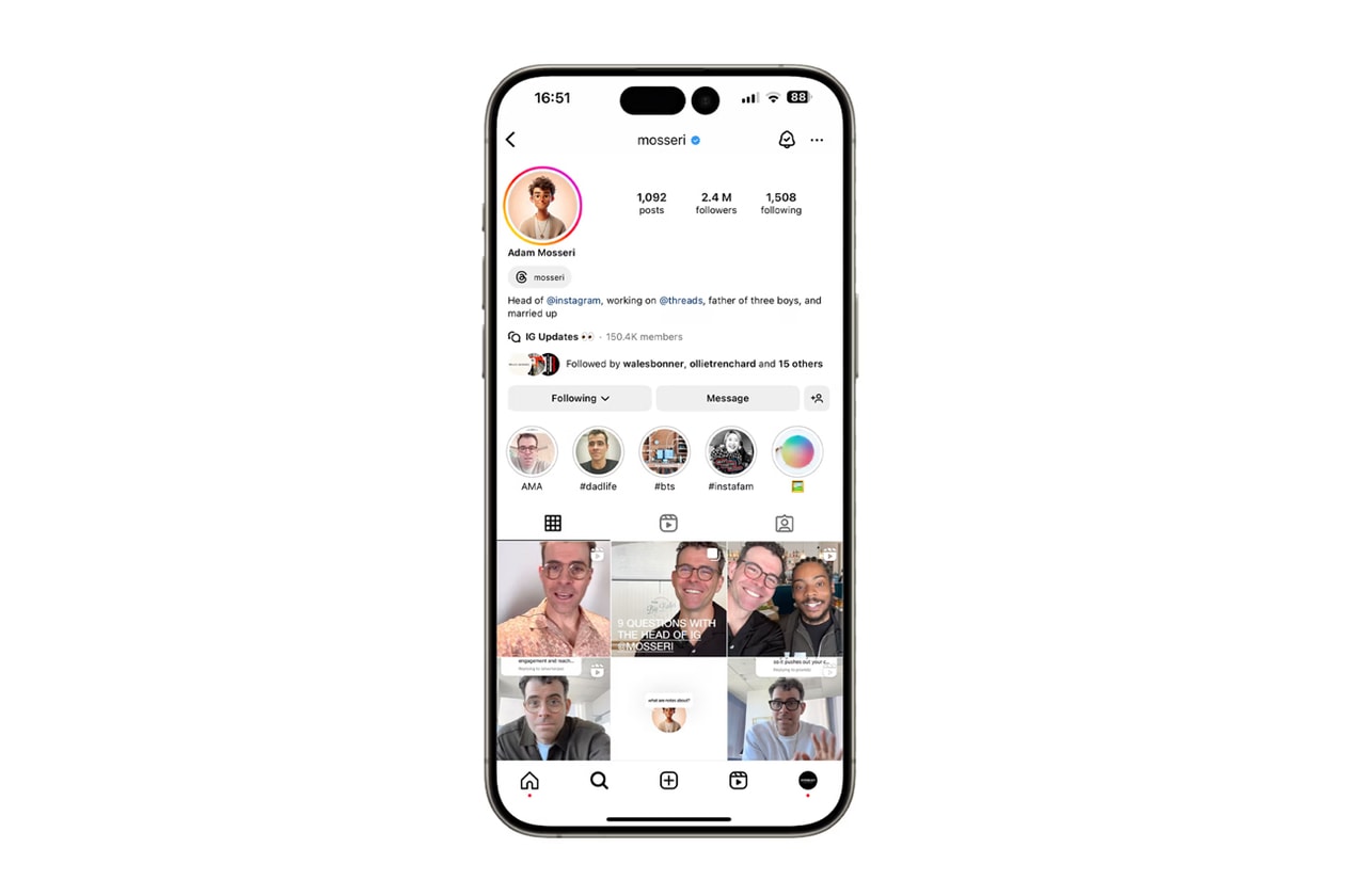 Дженни Beats Solo Buds TikTok AI Creaots Аватары Обновление Instagram Живая функция Обновление нового генерального директора Адама Моссери Алгоритм интервью