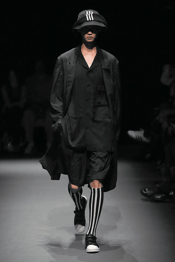 Y3 Spring Summer 2025 Paris Fashion Week menswear womenswear streetwear Adidas sportswear runway show