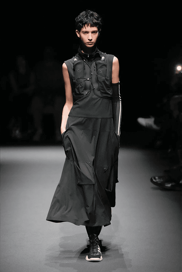 Y3 Spring Summer 2025 Paris Fashion Week menswear womenswear streetwear Adidas sportswear runway show