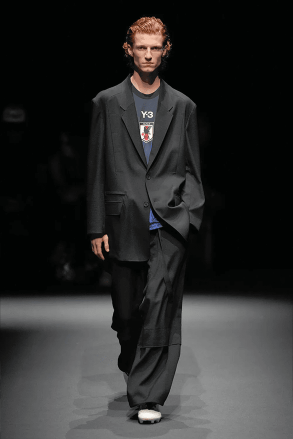 Y3 Spring Summer 2025 Paris Fashion Week menswear womenswear streetwear Adidas sportswear runway show