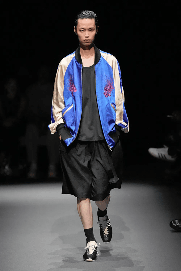 Y3 Spring Summer 2025 Paris Fashion Week menswear womenswear streetwear Adidas sportswear runway show