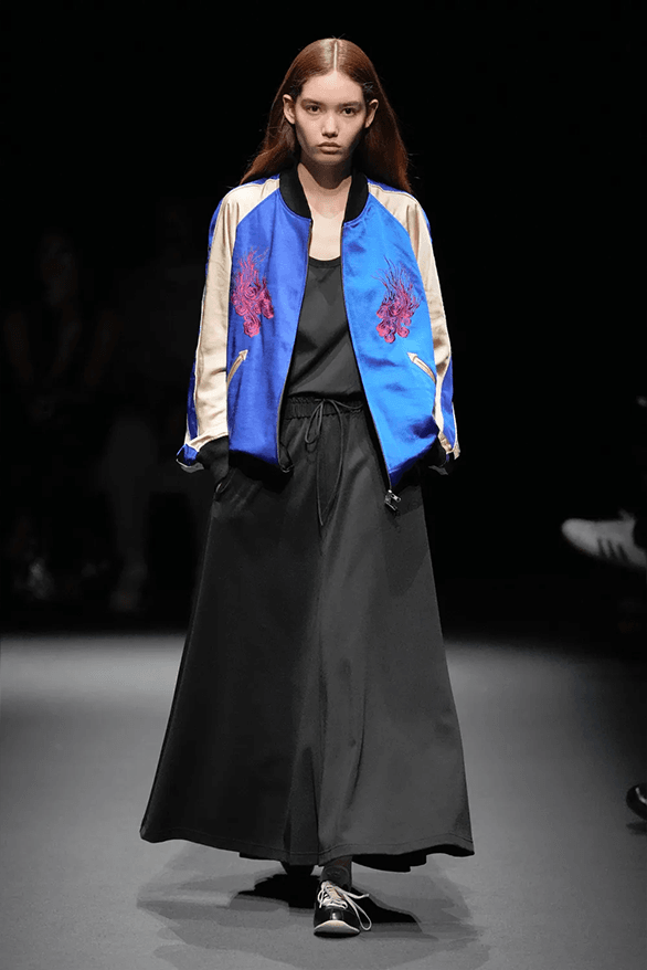 Y3 Spring Summer 2025 Paris Fashion Week menswear womenswear streetwear Adidas sportswear runway show