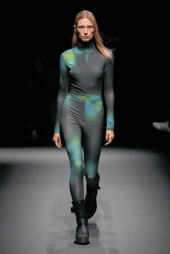 Y3 Spring Summer 2025 Paris Fashion Week menswear womenswear streetwear Adidas sportswear runway show