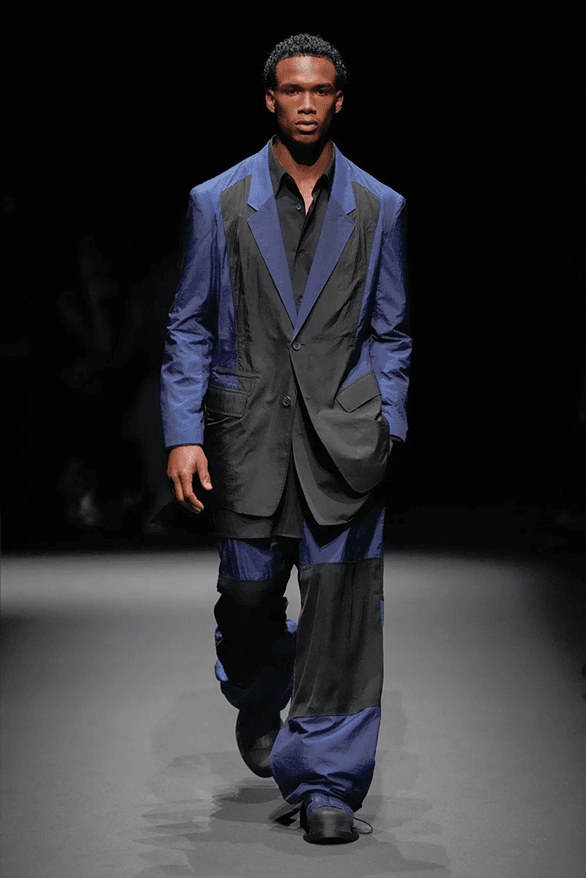 Y3 Spring Summer 2025 Paris Fashion Week menswear womenswear streetwear Adidas sportswear runway show