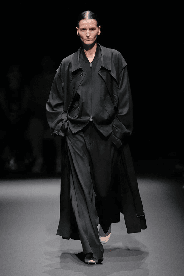 Y3 Spring Summer 2025 Paris Fashion Week menswear womenswear streetwear Adidas sportswear runway show
