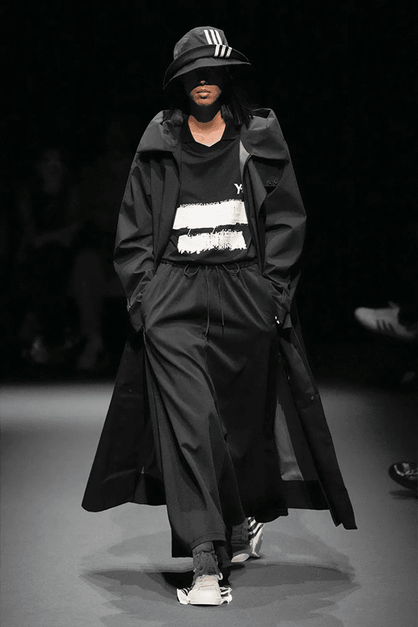 Y3 Spring Summer 2025 Paris Fashion Week menswear womenswear streetwear Adidas sportswear runway show