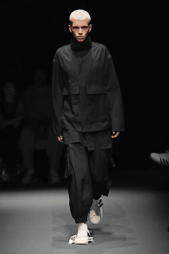 Y3 Spring Summer 2025 Paris Fashion Week menswear womenswear streetwear Adidas sportswear runway show