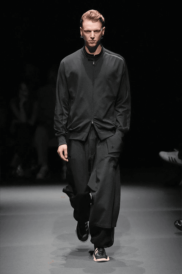 Y3 Spring Summer 2025 Paris Fashion Week menswear womenswear streetwear Adidas sportswear runway show