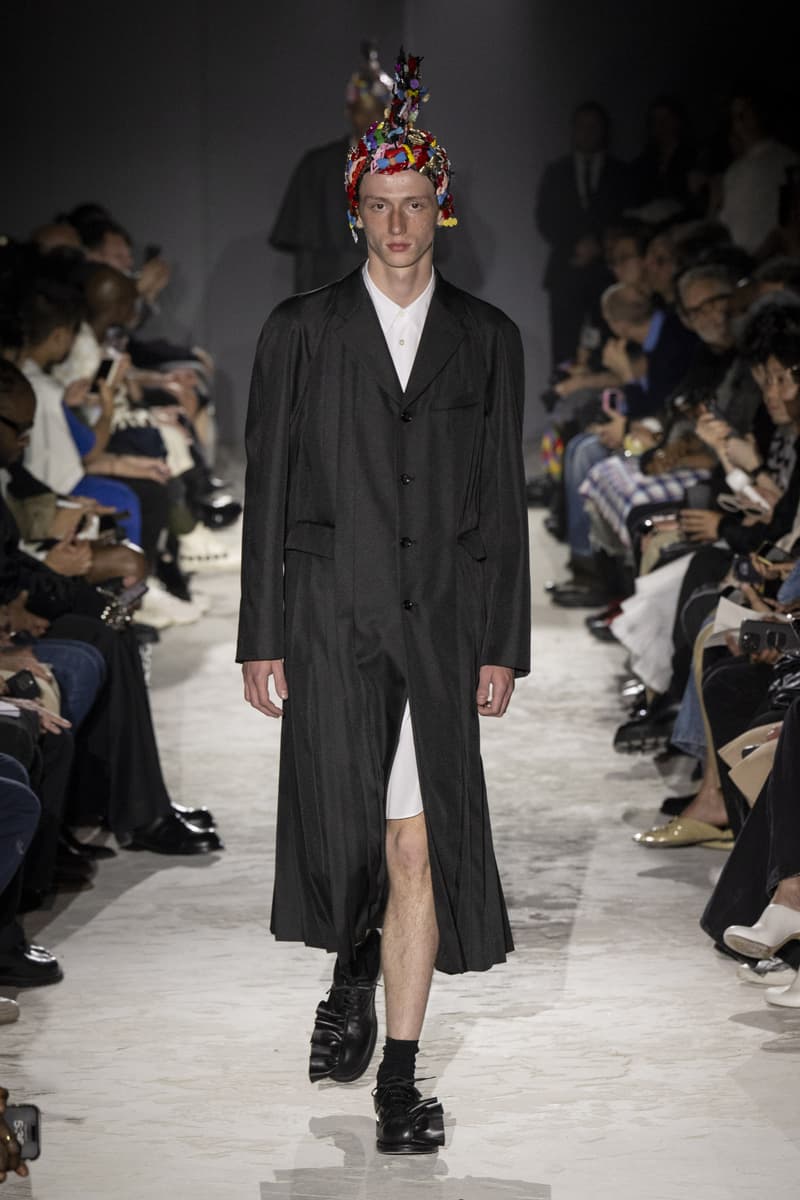 COMME des GARÇONS HOMME PLUS SS25 Paris Fashion Week Collection cdghp cdg rei kawakubo