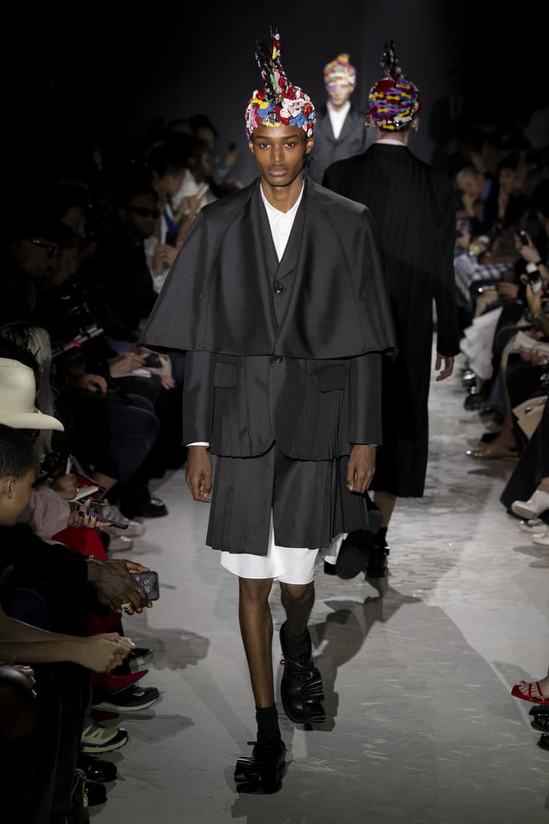 COMME des GARÇONS HOMME PLUS SS25 Paris Fashion Week Collection cdghp cdg rei kawakubo