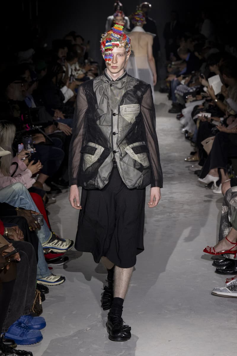 COMME des GARÇONS HOMME PLUS SS25 Paris Fashion Week Collection cdghp cdg rei kawakubo