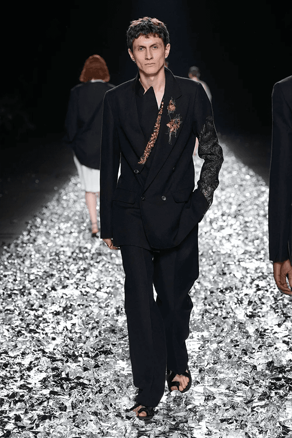 Dries Van Noten Spring Summer 2025 Paris Fashion Week menswear womenswear runway show final