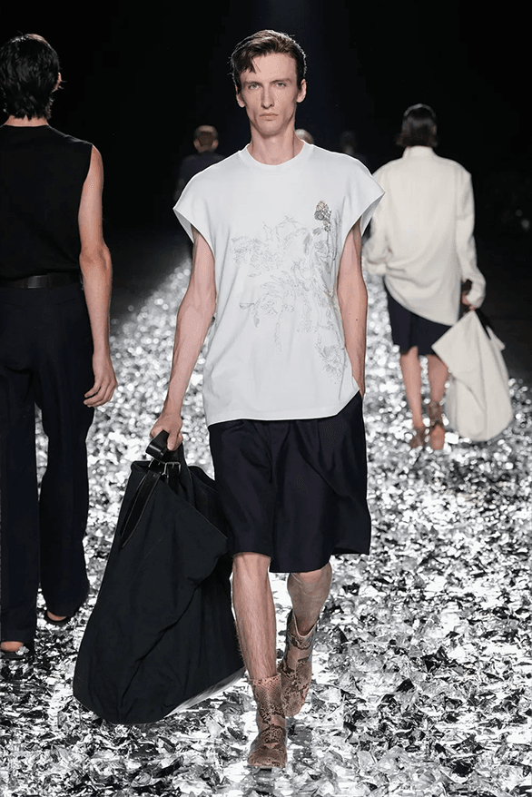 Dries Van Noten Spring Summer 2025 Paris Fashion Week menswear womenswear runway show final