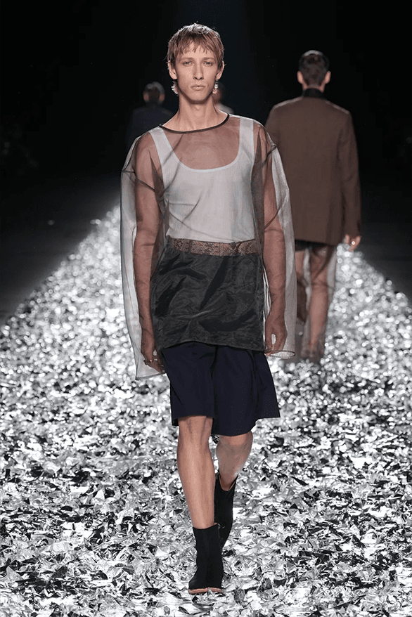 Dries Van Noten Spring Summer 2025 Paris Fashion Week menswear womenswear runway show final