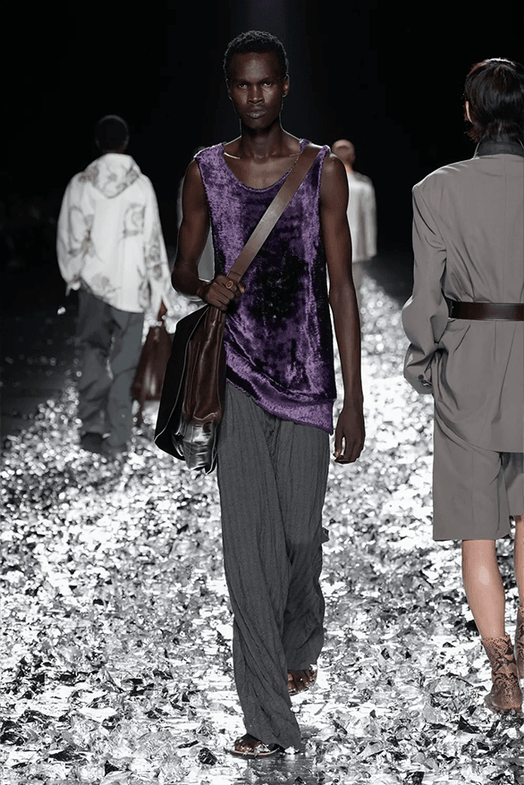 Dries Van Noten Spring Summer 2025 Paris Fashion Week menswear womenswear runway show final