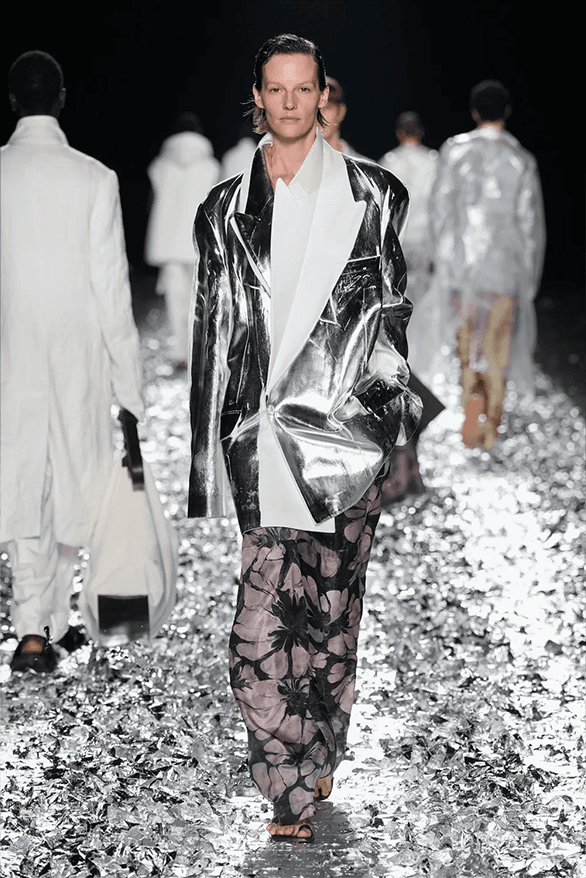 Dries Van Noten Spring Summer 2025 Paris Fashion Week menswear womenswear runway show final