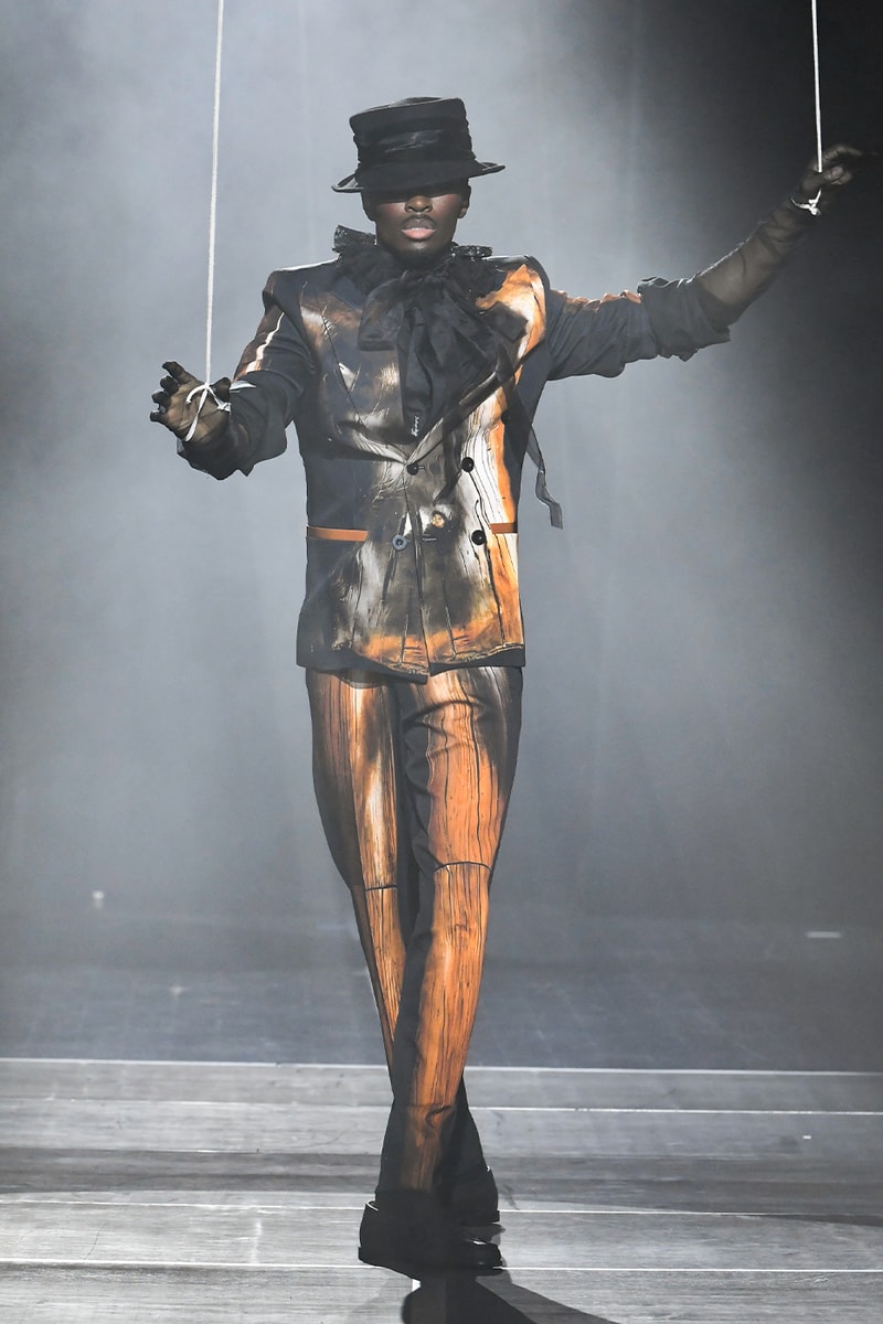 KidSuper and Cirque du Soleil Brought a Night of Theatrics to SS25 marionnette dolls